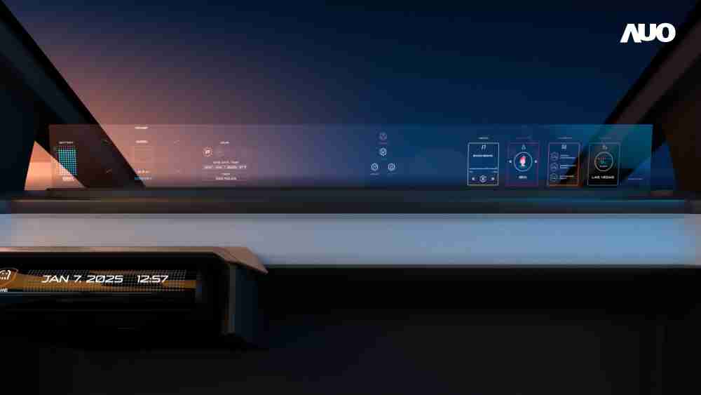 云顶国际8588yd无界透明显示接口(Horizon Image Glass)透过车运算方案整合仪表板、、、中控台及副驾显示器，，，，一体式全景呈现，，，，提供乘用者清晰的前方视野、、、行车必要信息与娱乐功能